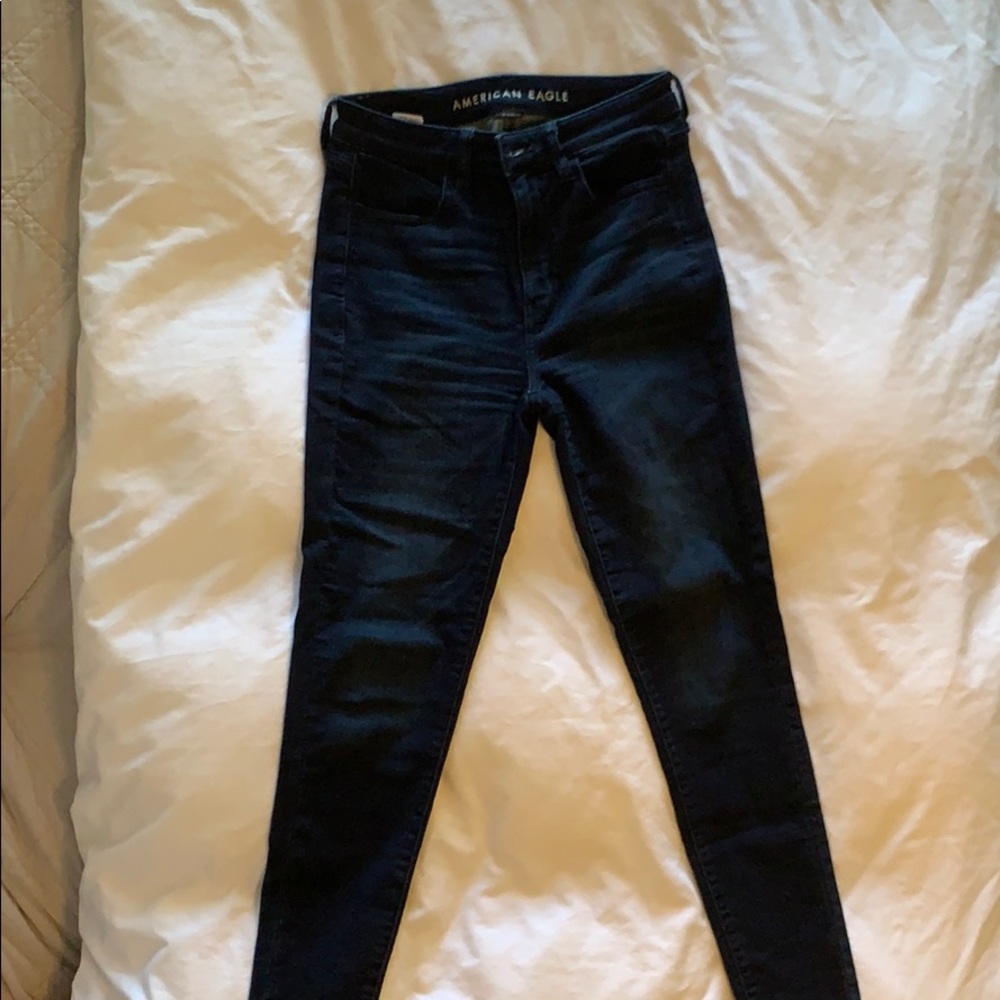 American Eagle Dark Wash High Waisted Jean